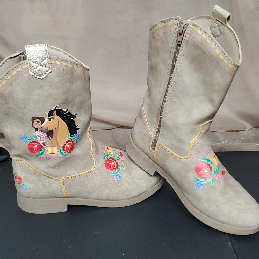 Sprit cowboy boots, size kids 12